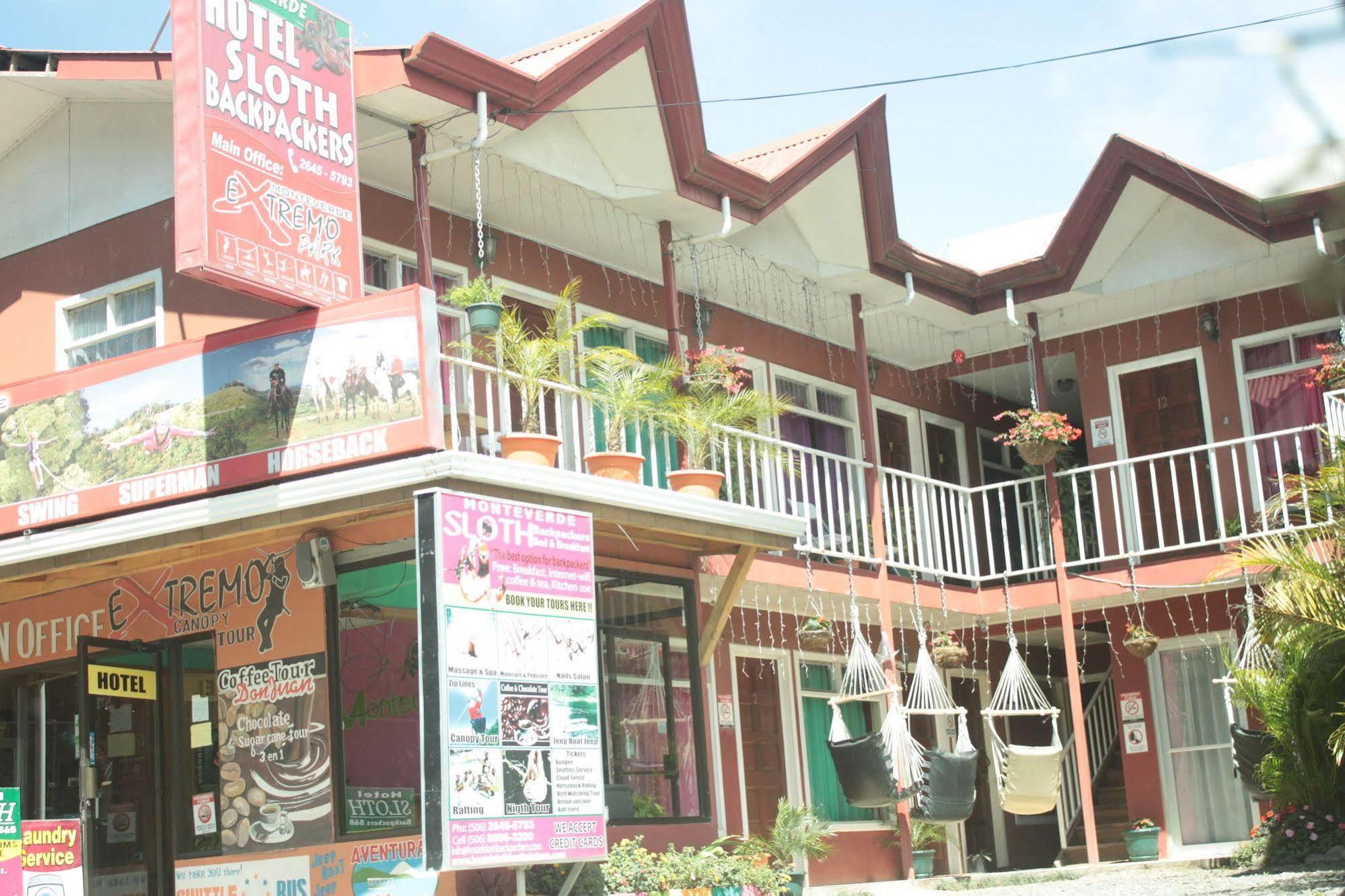 Hotel & Hostel Sloth Backpackers Monteverde Exterior foto